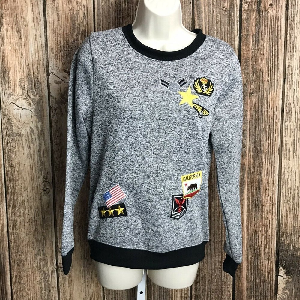 Bobbie Brooks Women's Sweatshirt ~ Black ~ Sz M